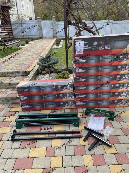 Розсувний стіл, стол, верстак мобільний, верстат PARKSIDE PUG 1550