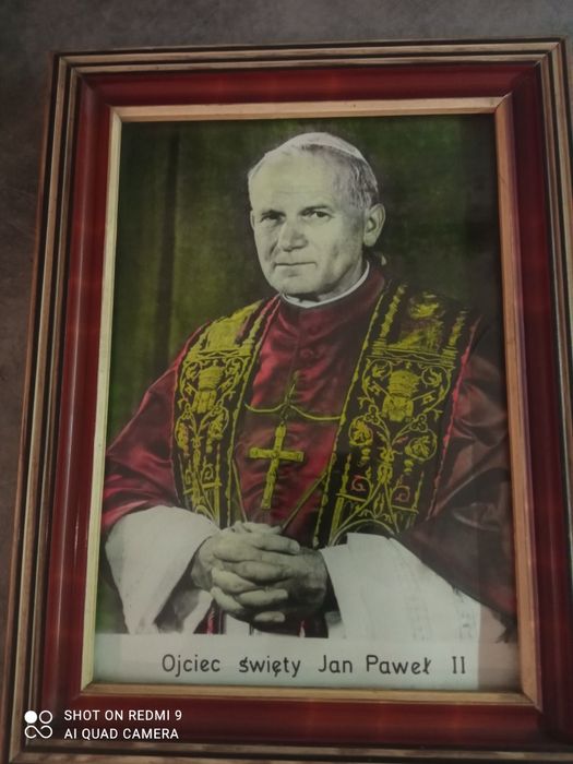 Obrazek stary z PRL  JP II