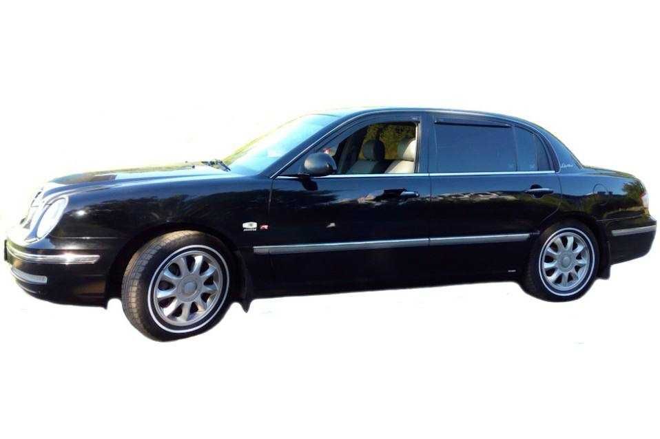 Вітровики Heko для Kia Opirus 2003+ Вставні Модельні Нові ЦІНА ЗА 4 ШТ