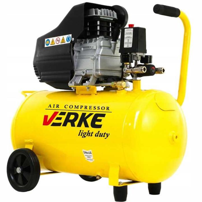 Kompresor olejowy sprężarka 50L 8BAR 1 TŁOK DEGET V81151