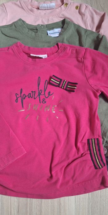Bluzki długi rękaw Coccodrillo r.92