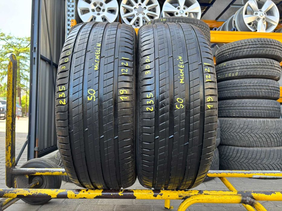 2X OPONY LETNIE 235/50R19 99W Michelin Latitude Sport 3 MO Mercedes 7.7MM 2022R SPRAWDZONE CAŁE!