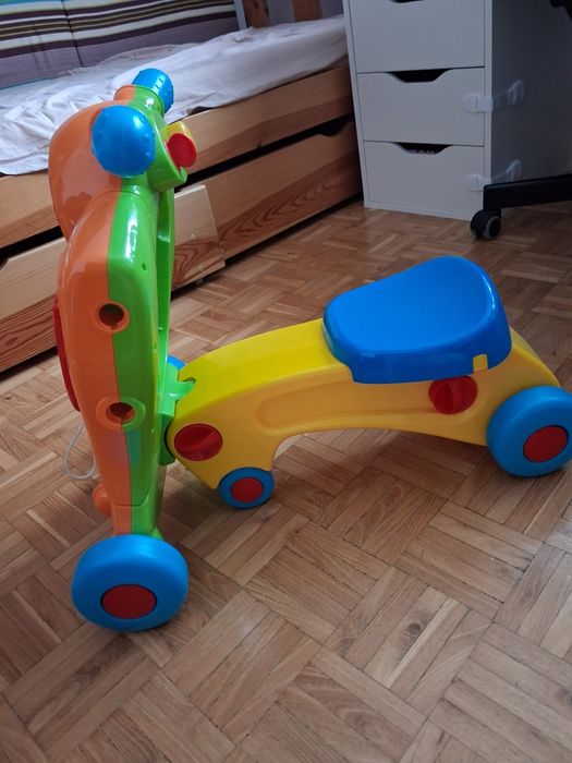 SMIKI Chodzik,pchacz jeździk 3w1