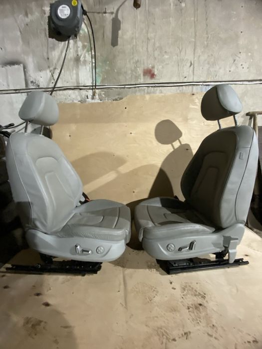 Fotele komplet przod tyl boczki europa elektryka audi a4 b8 lift