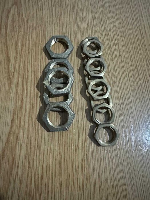 Porcas de Latão 1/2 e 3/4