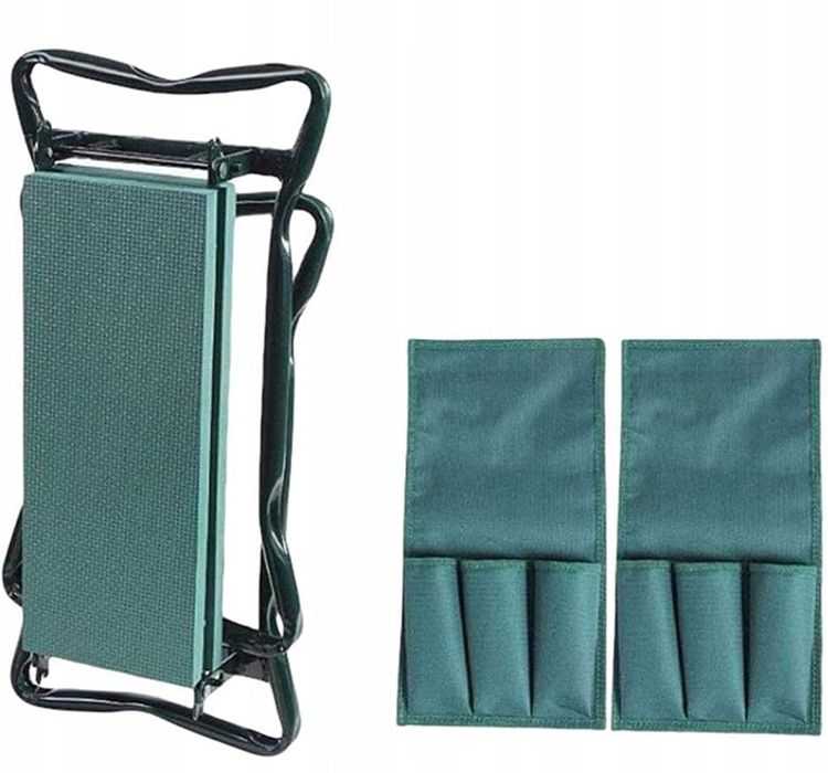 Taboret Klęcznik Ogrodowy Wielofunkcyjny Krzesło Składane Organizer