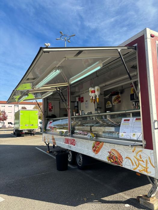 Truck food pronta a funcionar