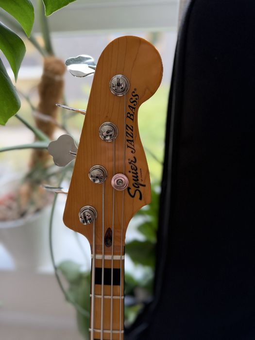 Gitara Basowa Squier Classic Vibe 70s Jazz Bass MN NAT + gigbag Fender FB610 Electric Bass