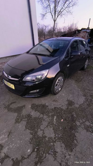 Opel astra j, 2013