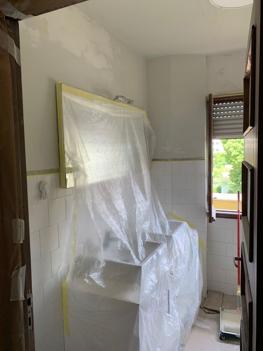 Pintura e reparações