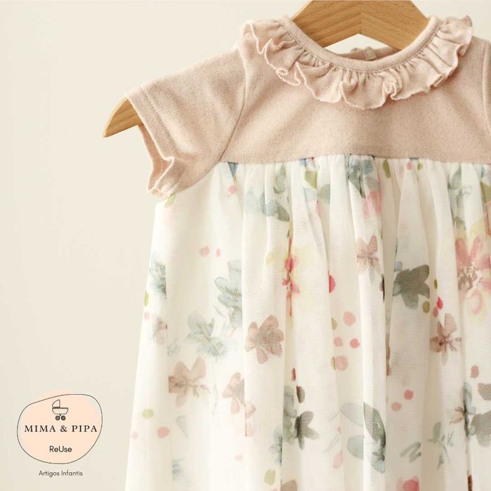 Vestido Petit Bateau  6 meses