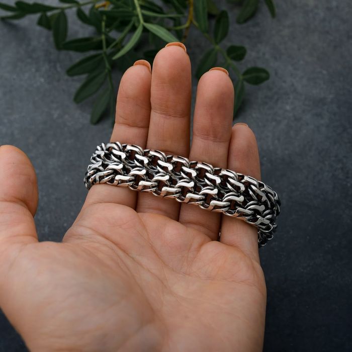 Срібний браслет 80г  серебряный браслет серебро срібло браслети 925