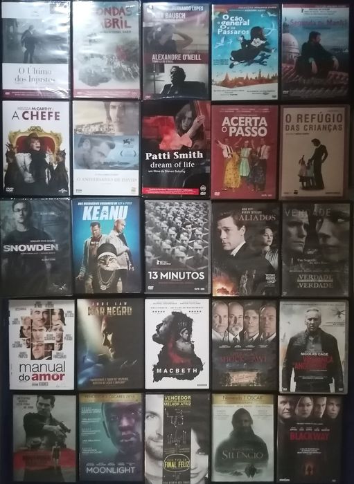 LOTE 209 DVD's Originais (LOTE 40)