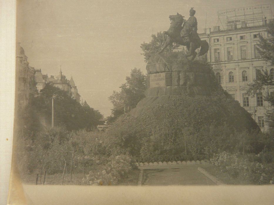 Велике фото Київ, Памятник Б.Хмельницькому, 1960-ті р.