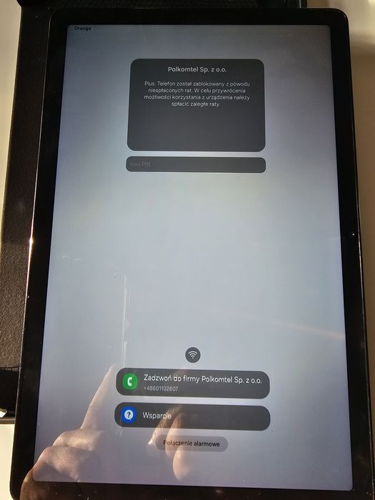 Tablet Samsung  s9+  5g na czesci