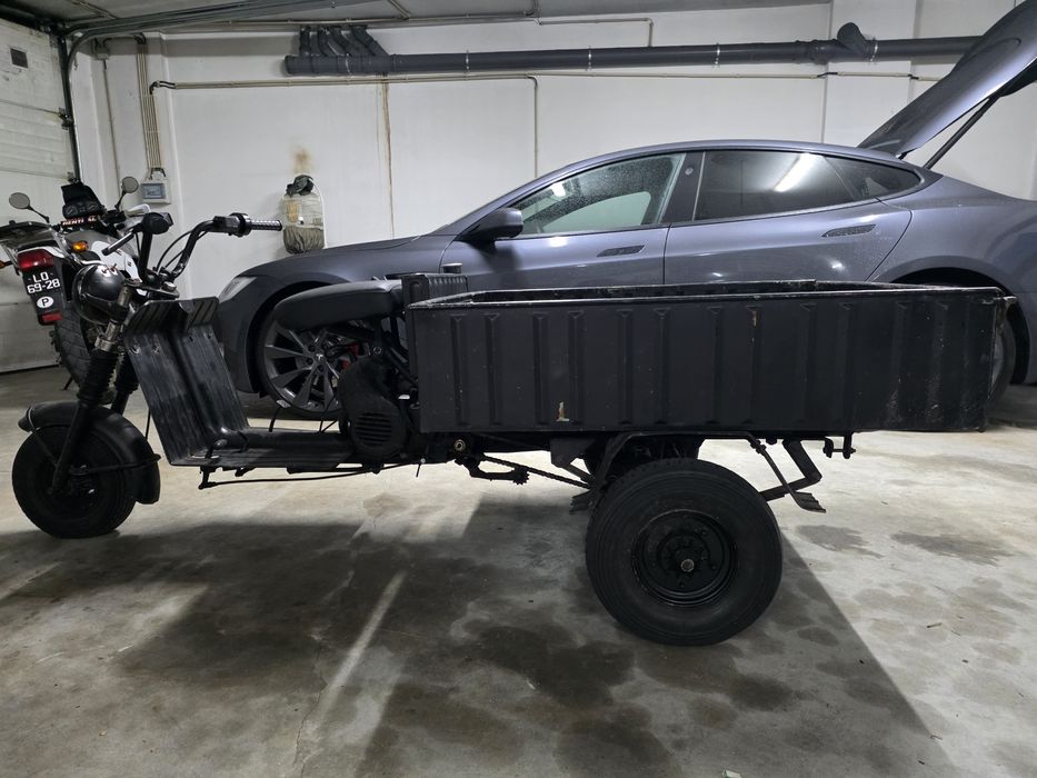 Zundapp 4 Tricarro - a trabalhar