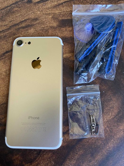 Carcaça/Capa Traseira Iphone 7 Nova + Ferramentas