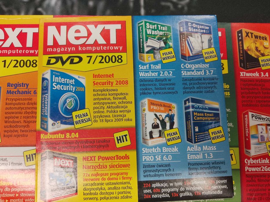 11 cd z gazety komputerowej next likwidacja kolekcji