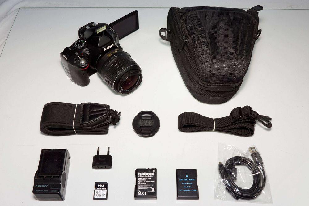 Aparat NIKON D5100 16.2Mpx + Nikkor AF-S 18-55mm VR 51.385 zdjęć + Torba + 16GB # Gwarancja FV