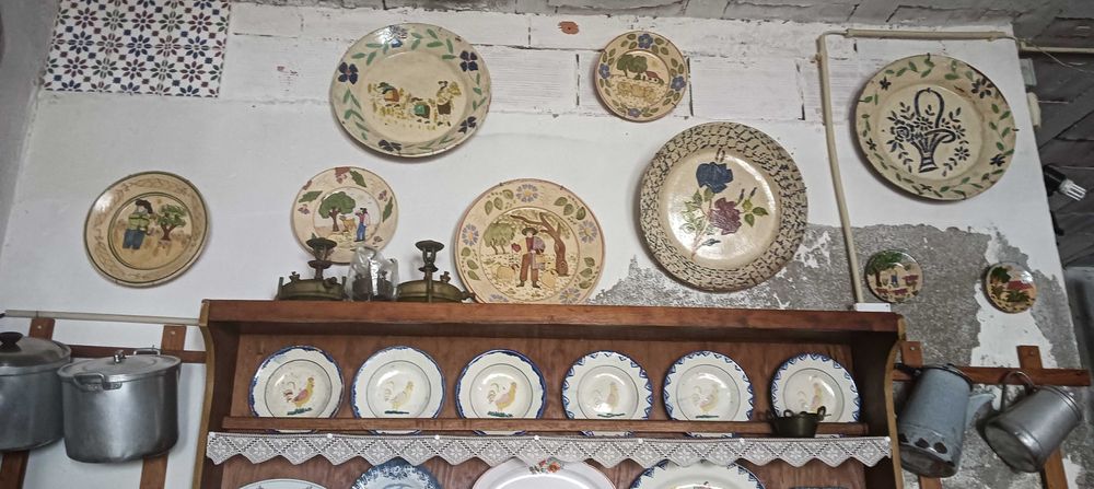 Peças antigas para decoração
