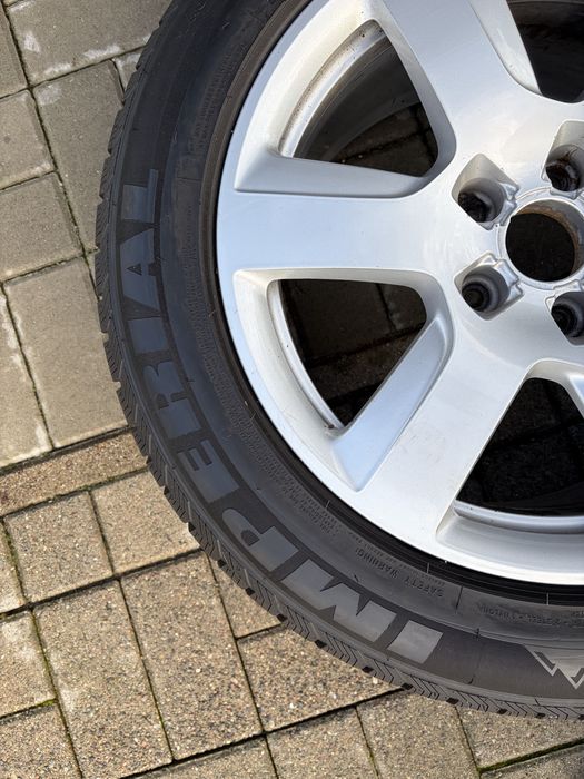 Felgi aluminiowe 17 cali oryginalne Audi, opony 225/55/17