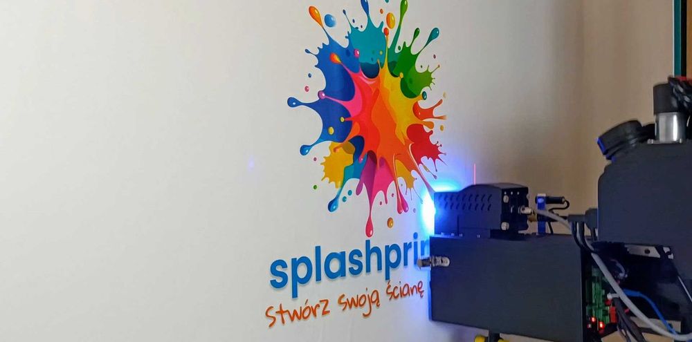 Sprzedam gotową firma zajmującą się drukiem ściennym splashprint.pl