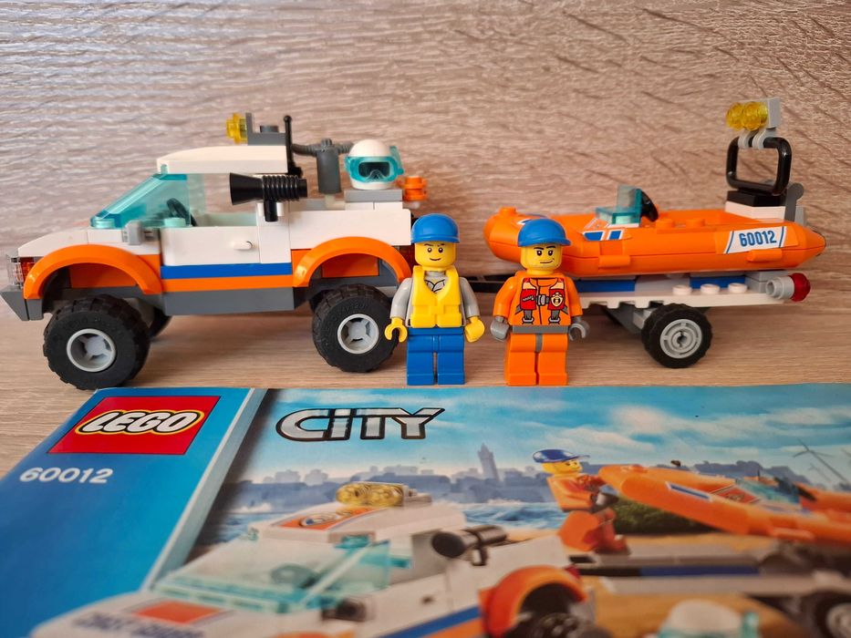 LEGO City 60012 Wóz terenowy i łódź nurków