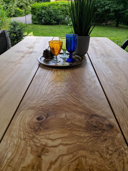 Stół Loft Industrial Drewno Metal