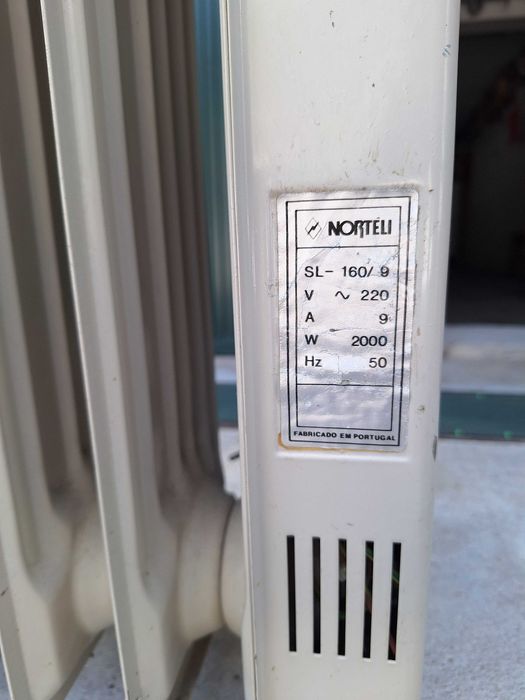 Radiador a óleo