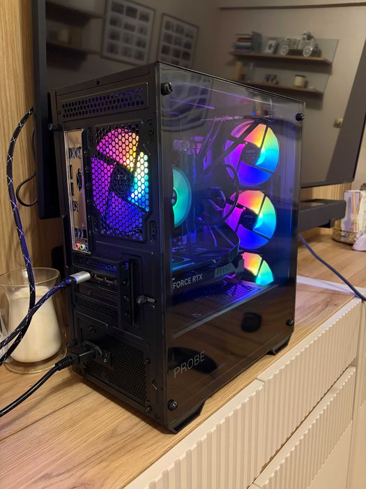Gamingowy PC RTX 5060 Ti 8GB / Ryzen 7 5700X / 32GB Ram / 2,12TB / Win 11 Pro
