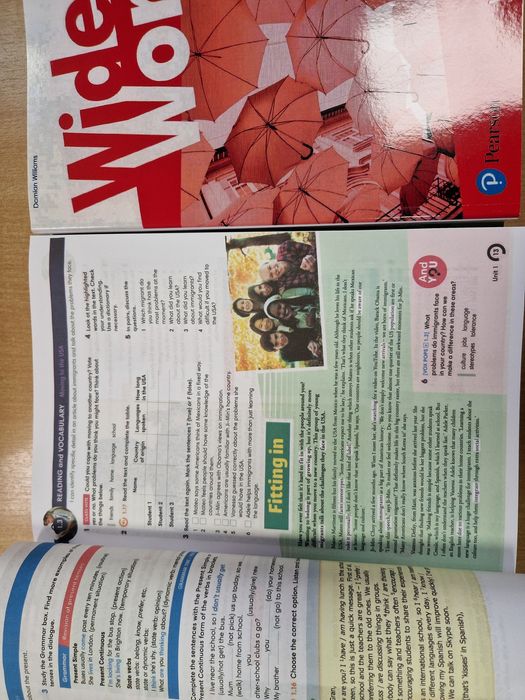Wider World Starter, 1, 2, 3, 4 Students ,Teachers, Work