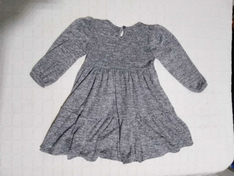 Vestido Criança Cinzento