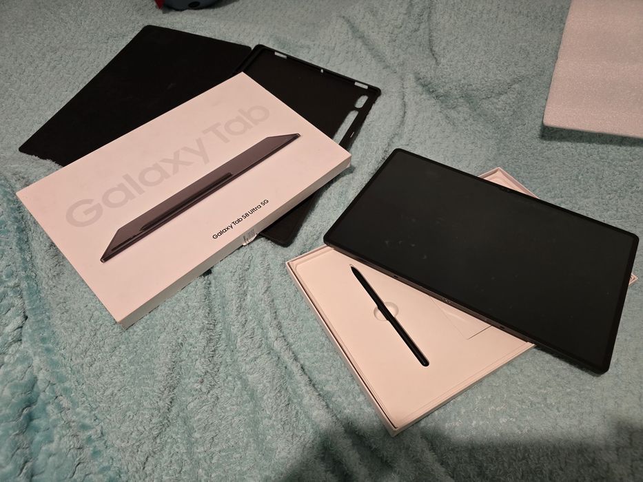 Samsung Galaxy Tab S8 Ultra 5G – Stan idealny, mało używany