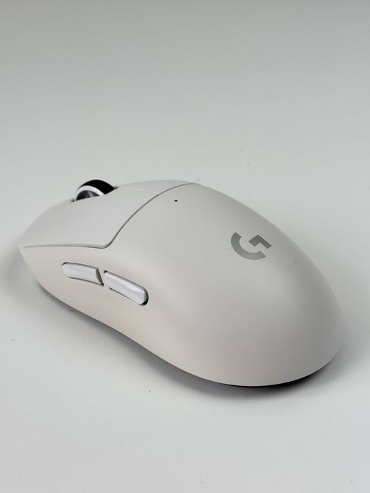 Бездротова ігрова оптична миша Logitech G PRO X SUPERLIGHT 2 White - ультралегка конструкція, сумісність з бездротовою зарядкою Powerplay, 44000 DPI