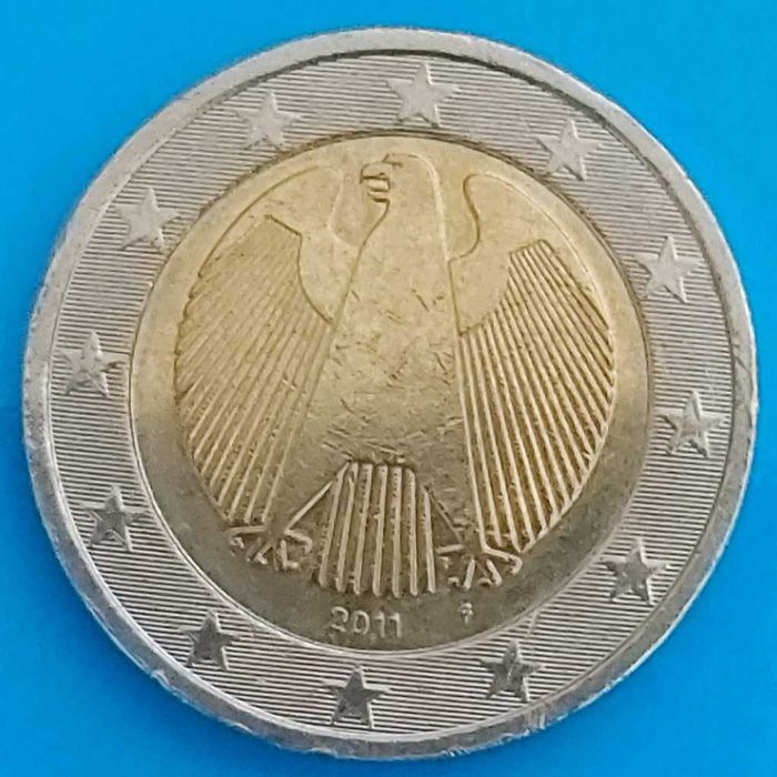 2 Euros de 2011 Letra F da Alemanha