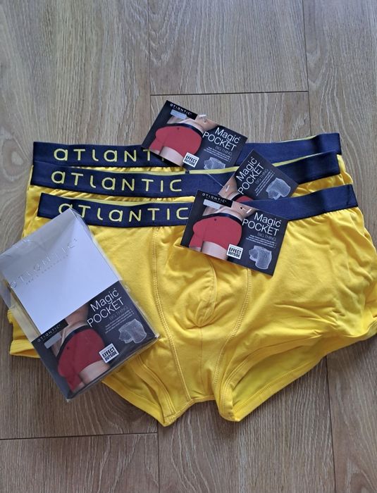 Bokserki męskie Atlantic Magic Pocket, rozmiar XXL, 3PACK