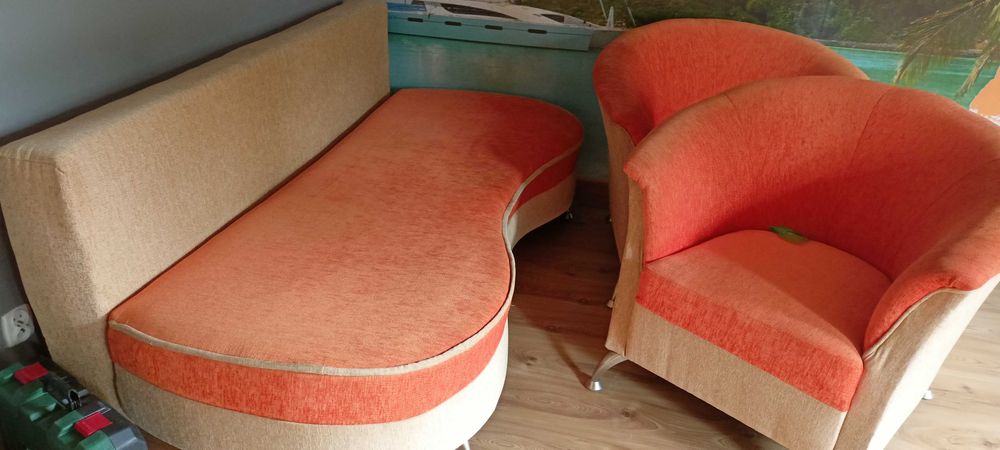 Sofa + dwa fotele