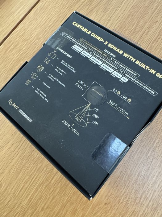 Echosonda Deeper chirp 3+