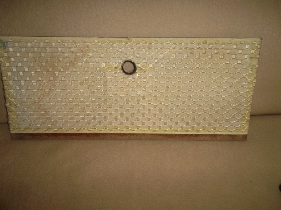 materiał do starego radia-panel