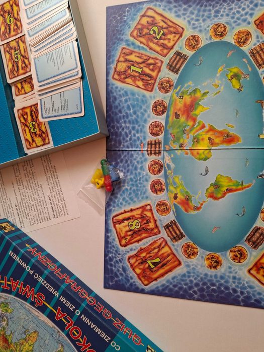 Gra planszowa Quiz geograficzny: Dookoła świata, Tref