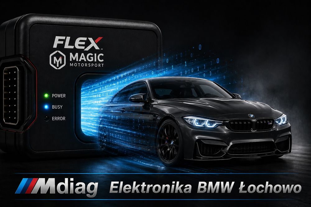 Diagnostyka BMW kodowanie programowanie chip tuning konwersja USA/DPF.