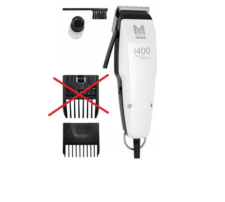Maszynka do strzyżenia włosów Moser 1400 Silver Edition