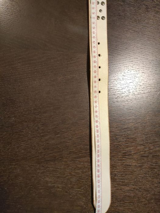 Pasek damski skórzany