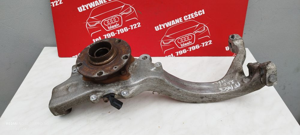 Zwrotnica Prawa Przód 4F0 258 Audi A6 C6 2.4 B 177 KM Automat 2004 rok Części Blask Gołdap