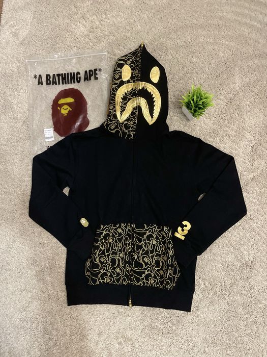 Зіп-худі BAPE 23rd Anniversary Shark Hoodie. L