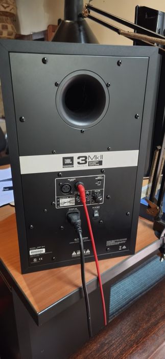 Monitores Estúdio JBL 308 MKII + Placa Som Externa