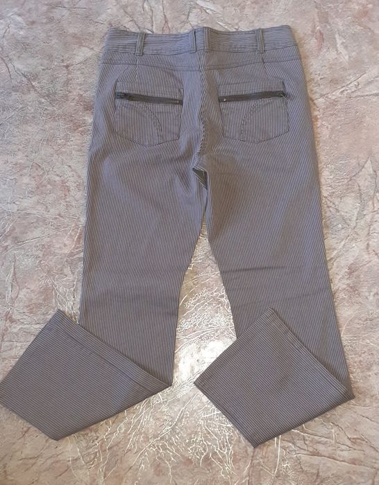 Брюки джинсовая ткань