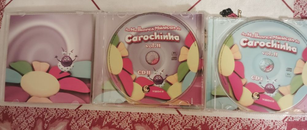 DVD e CDs Infantis Como Novos