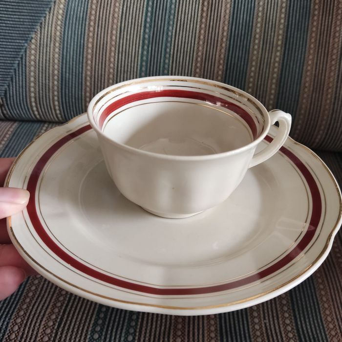 Filiżanka Chodzież z talerzykiem 19 cm