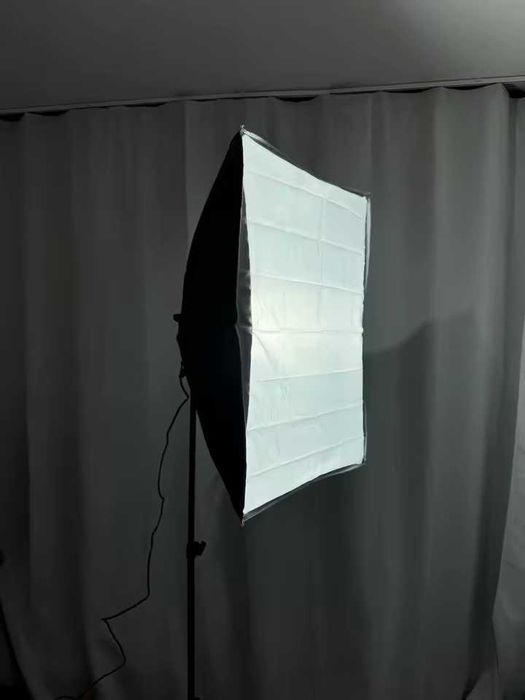 Kit Estúdio Softbox Profissional Duplo 8 Lâmpadas 40W + Tripés 2M NOVO